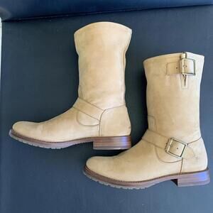 Frye Veronica Short Soft Leather Brown Boots 8.5